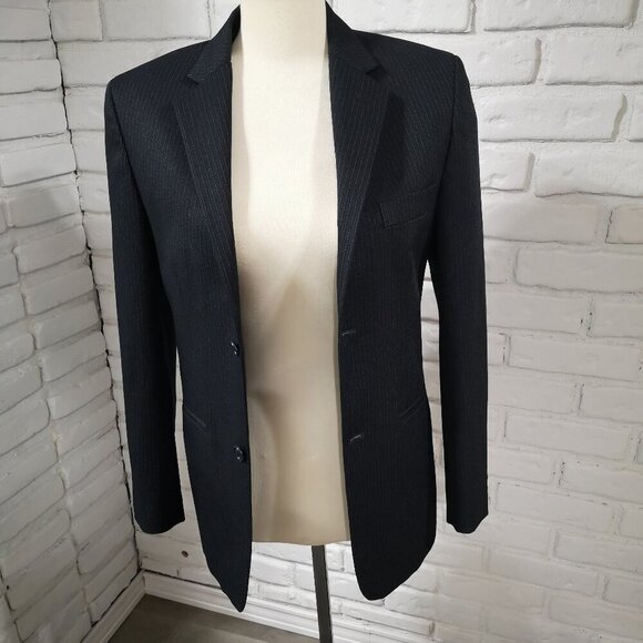 Newberry by Anne Taylor Ladies Black Lined Straight Fit Blazer - Picture 6 of 11